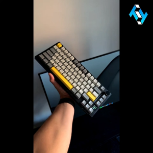 Attack Shark X820 Ultra Tri-mode 75% Gasket-mounted Bluetooth 5.1/2.4G Wireless & Type-C Wired Mechanical Keyboard
