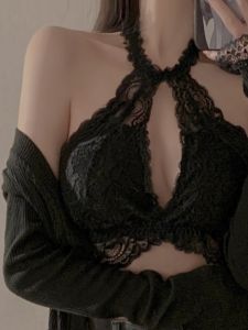 สายรัดอกและสร้อยคอเซ็กซี่ Pure Desire Lace Wrap สําหรับผู้หญิง สบายและพอดีสําหรับการสวมใส่ภายในฤดูร้อน