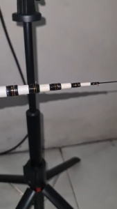 PAKET SIAP MANCING Joran Tegek oregon suluh sudah kolong / kolongan dan reel set Pancing Tegek ruas pendek