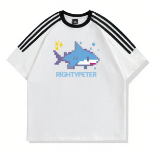 Heavyweight Pure Cotton Short Sleeve Printed Tee