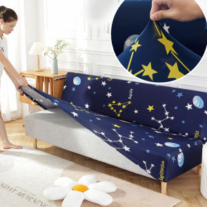 Giường Bọc ghế sofa không tay Bắc Âu bao gồm tất cả ghế sofa đàn hồi trang trí Giường Ngủ Bọc ghế băng ghế dự bị chống bụi