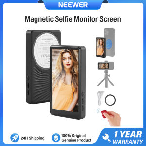 NEEWER 4" Magnetic Phone Vlog Selfie Monitor Screen for iPhone & Android M4B