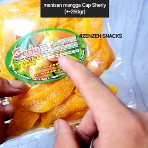MANISAN MANGGA MANISASAM LEGIT 250gr | Snack Manisan Mangga Kering