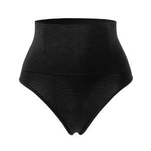 High Waist Tummy Control Thong Shapewear Panties Women Seamless Honeycomb Slimming Underwear Butt Lifter Body Shaper Briefs