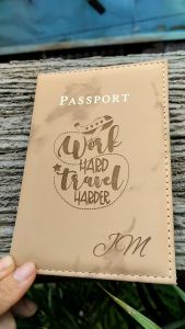 Personalized Passport Holder
