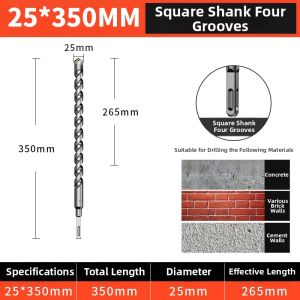 LASH | High Hardness Wall Penetration Drill Bit