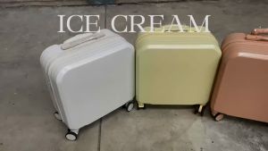 18 นิ้ว กระเป๋าเดินทาง Glossy series เฟรมซิปรูปร่าง กระเป๋าเดินทางเฟรมซิปรูปร่าง กระเป๋าเดินทาง