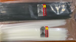 Kabel Ties Nylon Cable Tie Pengikat Kabel 3x100 3x150 3x200 3x250 3x300 Putih & Hitam RUSH TERMURAH