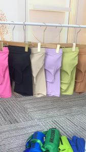 Bộ đùi tập yoga gym 707/032 vải lulu áo bra mút rời