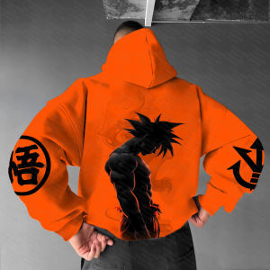 Dragon Ball Hooded Sweatshirt - Soft Breathable & Stretchy | Trendy Pullover Hoodie | Ideal Hoody for Sports & Leisure!