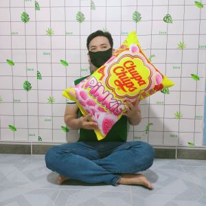 GỐI GÒN 100% GỐI NGỦ HÌNH KẸO TRÁI CÂY GỐI NẰM NGỦ IN 3D MẪU MỚI ẢNH THẬT