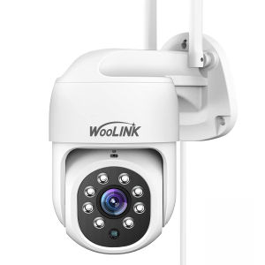 WOOLINK Wireless Monitoring Camera PTZ 1080P 2K HD WiFi Home Security Camera Night Vision AI Detection Surveillance Protection