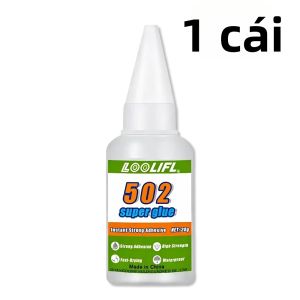 LOOLIFL | Keo Dán Tức Thì Loolifl 502 Khô Nhanh Chống Thấm Độ Bám Dính Mạnh Dùng Cho Thủ Công Giày Dép Kim Loại Gốm Sứ - Chất Kết Dính Đa Năng Sửa Chữa