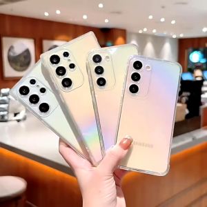 Ốp điện thoại gradient nhiều màu chống sốc chất lượng cao phù hợp cho Galaxy A56 A36 A26 A55 A54 A53 A35 A52 S22 S23 S24 S25 ultra FE