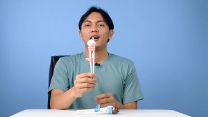 Anak-anak belajar sumpit pelatihan berlatih sumpit alat makan anak / sumpit karakter