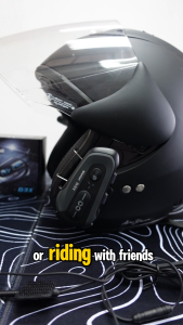 T2P D3X Motorcycle Bluetooth Helmet Half-Duplex Intercom Music Sharing 1000mAH High-capacity Battery