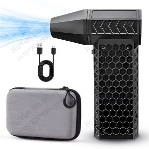 CAER Turbo Jet Violent Fan with Storage Bag 130000RPM Wind Speed 52m/s Portable Mini Air Blower Handheld Car Dust Blowing Tools