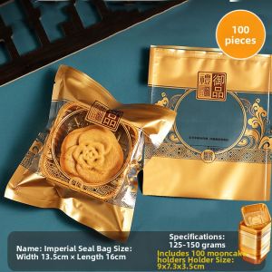 AMW | Luxury Single-serving Plastic Mooncake Packaging Bag