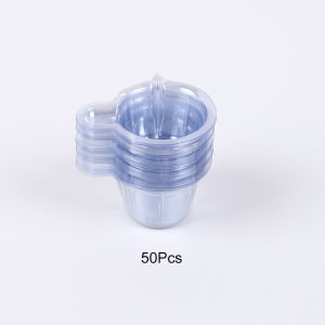 50/100Pcs 40ML Disposable Cups Dispenser Plastic Cup for DIY Epoxy Resin Jewelry Making Accessories