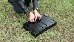 [SG STOCK] Foldable BBQ Outdoor Charcoal Grill BBQ Pit Portable Stainless Steel Grill Plate Shelf Rack