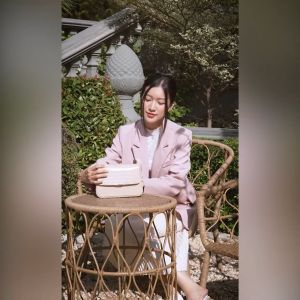 Túi Yuumy (Thời trang nữ nắp gập size 20 - Túi đeo vai da Verein YN198)