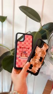 YUMMY CAKE PUZZLE WOOL KNIT CASE BACK SOFT BLUDRU CASE IP 15PROMAX 15PRO 15 14PROMAX 14PRO 14 13 PROMAX 13 PRO 13 12 PROMAX 12 PRO 12 11 PROMAX 11 XSMAX XR X XS
