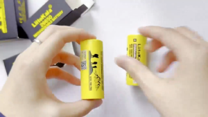 LiitoKala Rechargeable Battery 26650- 3.7V 5100mAh Li-ion Flat Lithium Battery Lii-51S 20A Discharger