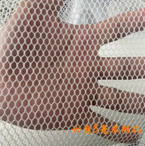 White Black Hexagonal Hole Nylon Fishing Net Fish Farming Net Cage Separation Net Box One Square Meter Size for Fishing And Camping