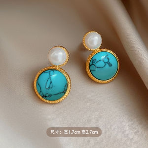 Elegant Pearl Earrings Womens Fashion 2025 New Style Ethnic Trendy Studs Luxury Feelings Chinese Style Jewelry Accessories