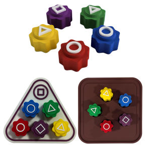 【New Arrival】 Gonggi Jack Stone Pebbles Set Fun Stone Catching Game Hand Eye Coordination Training Toy for Family Games