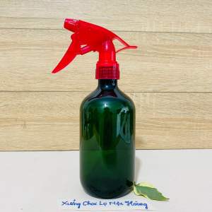 Chai Lọ Nhựa Có Vòi Nhấn 500ml Vai Thuyền Màu Xanh-Đựng dầu gộisữa tắm-Hàng đẹp-Chất lượng-Bao đổi trả-Giá rẻ