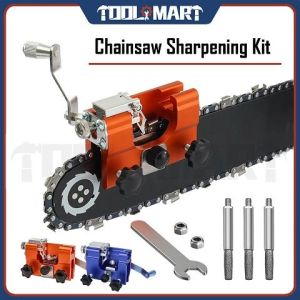 Chainsaw Sharpening Kit Chainsaw repair tool wood and garden woodworking chainsaw sharpener manual operation with 1/3/5 sharpener rod sharpener