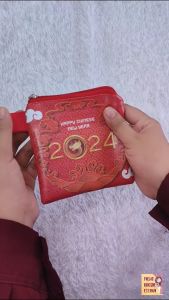 Mini Wallet Imlek Ular Snake Dompet Angpao Chinese New Year Red Envelope Wallet Angpao Ang Pao Hongbao Hong Bao CNY