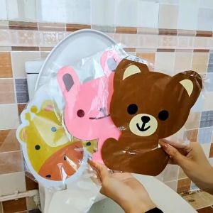 สติ๊กเกอร์ดับกลิ่นในห้องน้ำ รูปการ์ตูน ระงับกลิ่นเหม็น มีกาวในตัว กระดาษหอม ดิจิทัล 24 ชั่วโมง