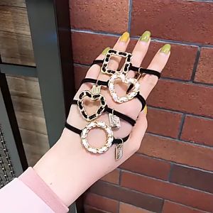 JH Ikat rambut korea motif lucu korean style hairband cute daily fashion bahan elastis