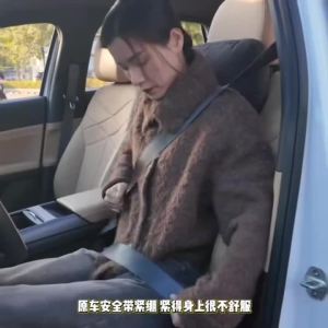Car Seat Belt Adjuster Seat Belt Clamp Shoulder and Neck Seat Belt Locking Clip Protector Comfortable Driving Auto Accessories
