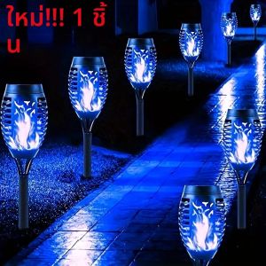 ไฟตะเกียงพลังงานแสงอาทิตย์12LED โคมไฟกะพริบพิเศษฮาโลวีนกันน้ำตกแต่งสวนกลางแจ้งสนามหญ้าทางเดินลาน