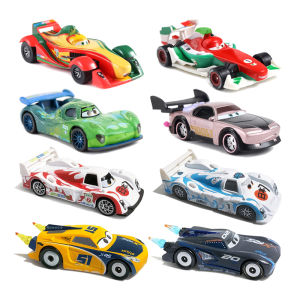 Takara Tomy | Pixar Cars 2 3 Lightning McQueen National Flag McQueen Limited Edition McQueen Alloy Toy Car Toy Boy Give Child Presents Gifts