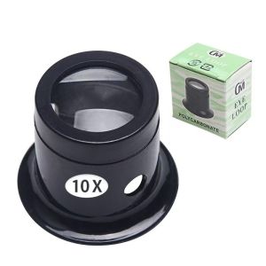 10X/15X Headband Magnifier for Watch Repair & Jewelry Making. Hands-Free Loupe with Adjustable Headstrap Metallic Finish