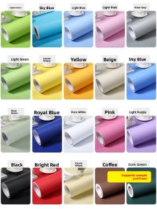 KEERMAN | Waterproof Moisture-proof Blue Instant Sticker Wallpaper
