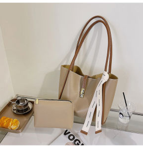 DIY Hand-Woven Bag Female Fashion Large Capacity Totes Homemade Material Package Satchel One Shoulder Combination Bags