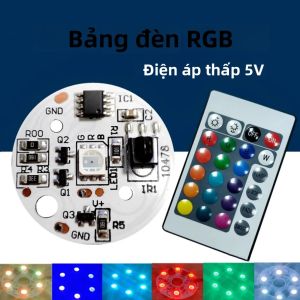 Đèn LED 5V Đèn RGB Ban 2W Nhiều Màu Sắc Chuyển Đổi 4 Chế Độ Có Công Tắc Từ Xa Không Dây Điều Khiển Bật/Tắt Để Trang Trí Ngày Lễ