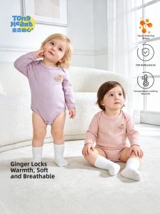 TONGLIANCHUXIN | Long Sleeve Baby Bodysuit Spring Autumn Cute Underwear