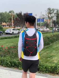 Camping Hiking Multifunctional Outdoor Folding Sports Backpack Ultra Lightweight Carrying Waterproof Nylon Fabric Fitness Bag
