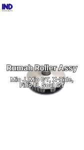 Rumah Roller Assy & Penutup Tutup Slider Set Lengkap Komplit Dengan Bosh Mio J Soul GT Fino FI X-Ride 10 Gr
