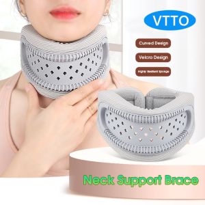 VTTO Neck Support Brace Neck Collar Corrector Repair Cervical Traction Brace Apparatus Neck Posture Correction Treatment Cervical Spine Massager