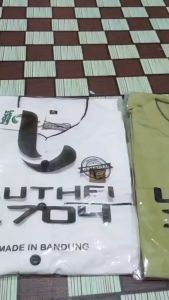 Baju Koko Kurta Couple Ayah dan Anak Lengan Pendek Motif Polos Katun Standford Tebal dan Lembut Branded Luthfi Muslim Wear