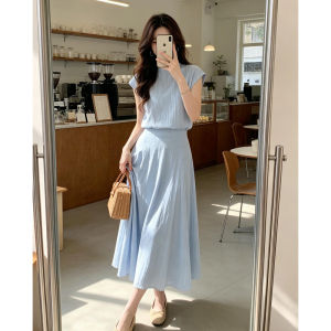 ZHENMANZI | Beautiful Blue Dress Long