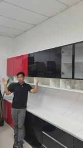 F&F: High Gloss Kitchen Cabinet / Kabinet Dapur / Wall Kitchen Cabinet / Rak Dapur / Almari Dapur