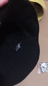 HT079- TOPI PANTAI VISOR LIPAT WANITA CADAR MOTIF BUNGA SIMPLE IMPORT ANTI UV